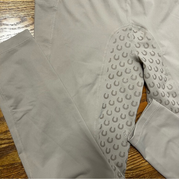 Fitst4sports equestrian women’s full seat riding tights silicone grip breeches M - Picture 2 of 6